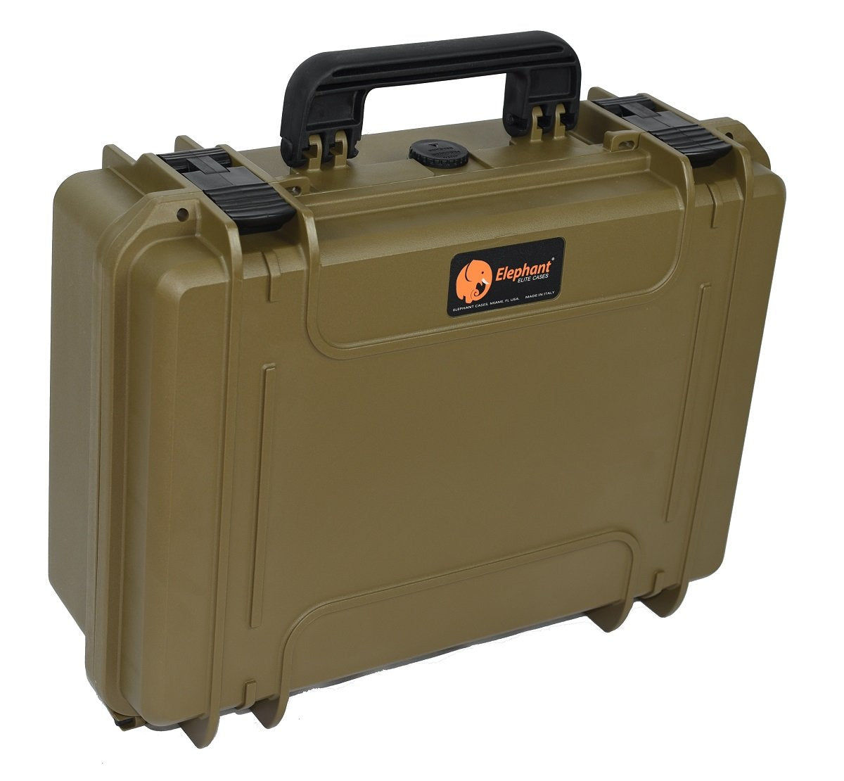 Elephant EL5G 5 Guns Pistol Hard Case Waterproof dust-Proof TSA Approved Multiple Gun case (Sahara Green)
