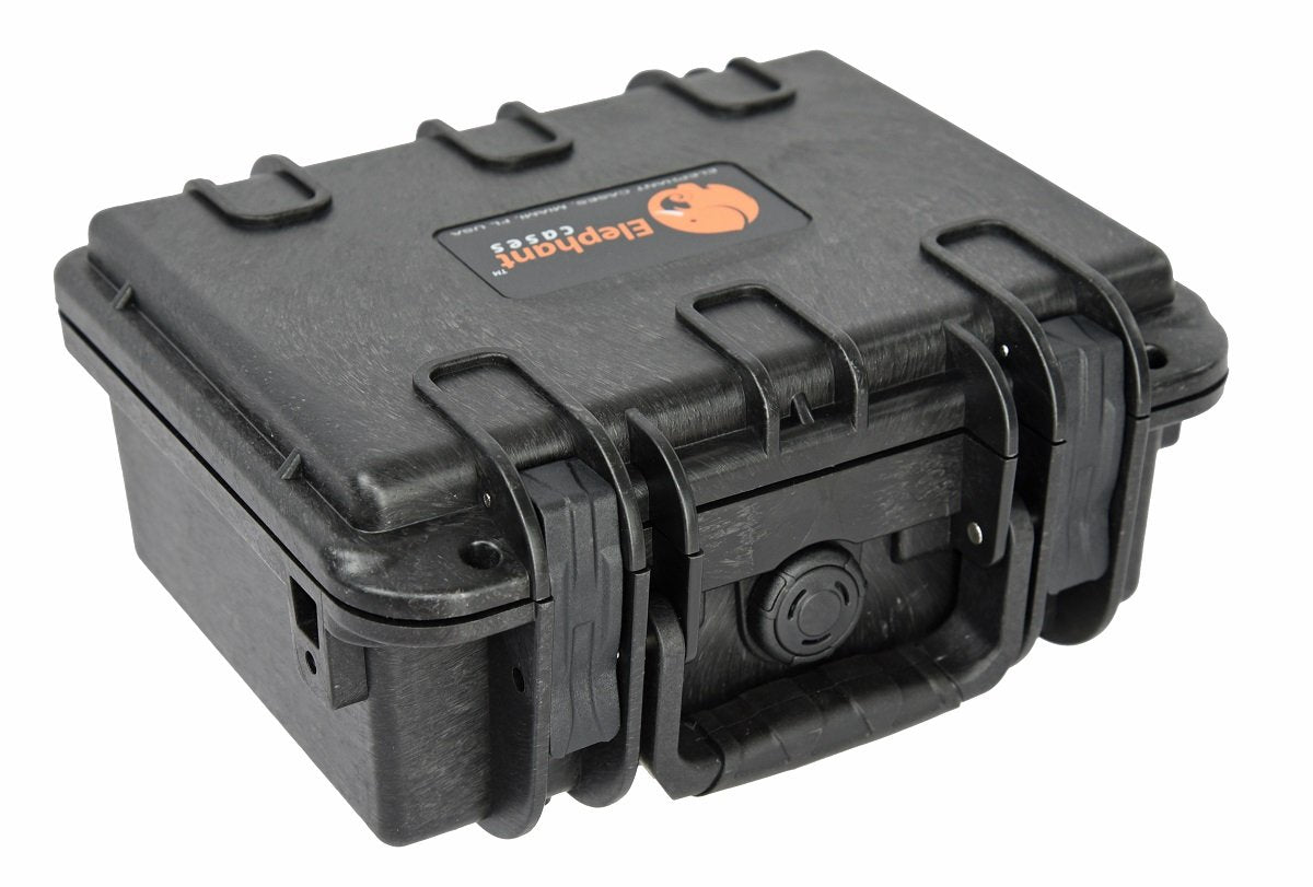 Elephant E120 Handgun Pistol Hard Case for Small to Medium Gun and Magazine Great for The Shooting Range, Safe Storage or Travel Fits Glock, Sig Sauer, Smith & Wesson M&p Under and More Under 8"