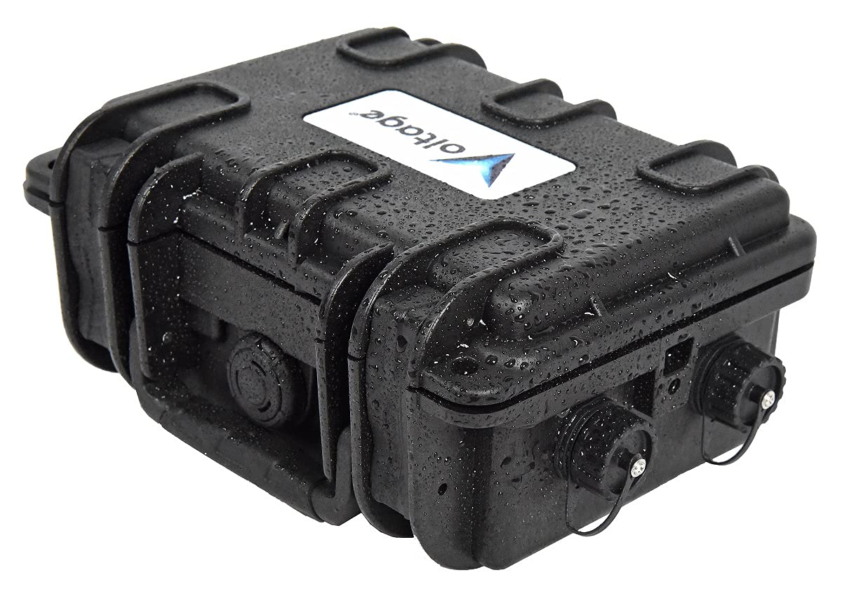 Voltage® V9D2W Trail Camera Waterproof External Battery Box with Wildlife Camera Cable DC Connector