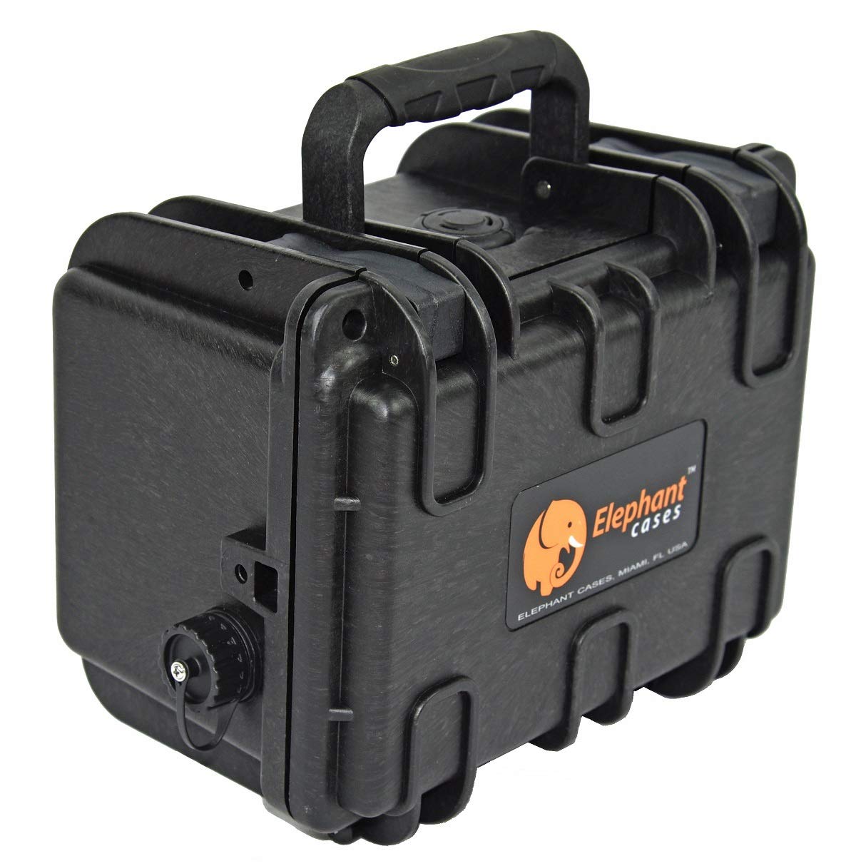 Elephant B100S2 Kayak Battery Box Waterproof Battery Enclosure for Powering GPS, Fish Finders, Led Lights, Aerator Pump (2 pin Single)