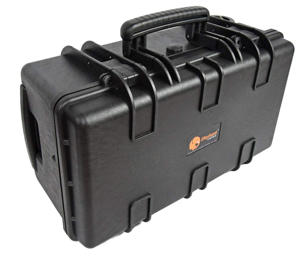 Elephant E300 Professional Camera and Video Equipment Hard Waterproof Case with Wheels and Telescopic Handle Carry On