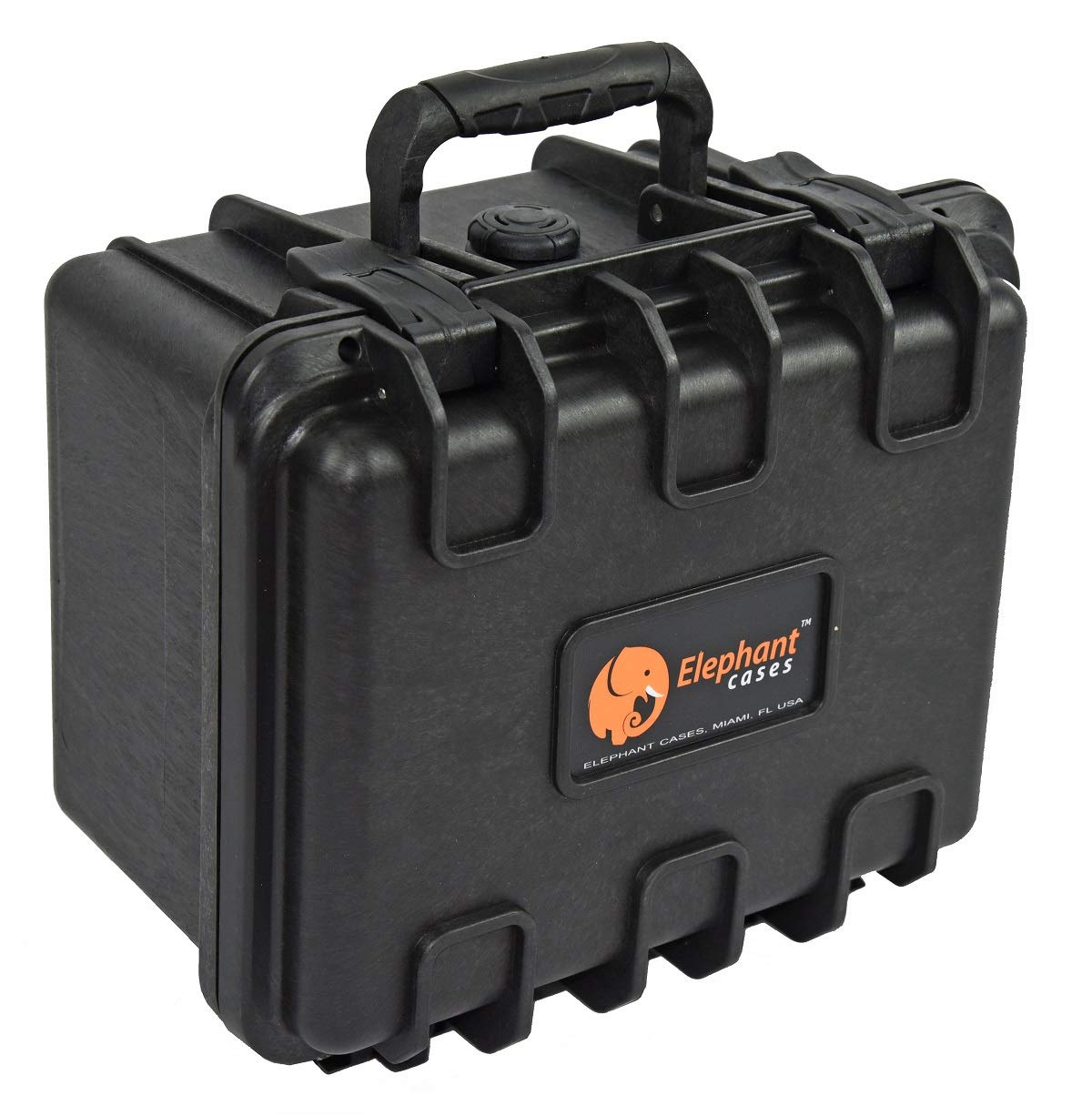 Elephant E130 Case with Foam for Camera, Video, Guns, Test and Metering Equipment Waterproof Hard Plastic Case