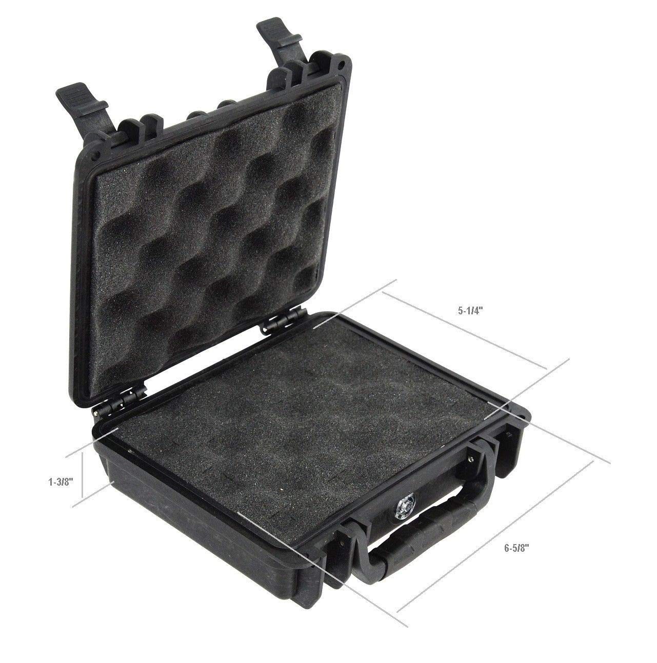 Elephant Concealed Carry Small/Mini Handgun Hard Case E090 for Any Small Pocket Gun Under 6" of Overall Length or Smaller