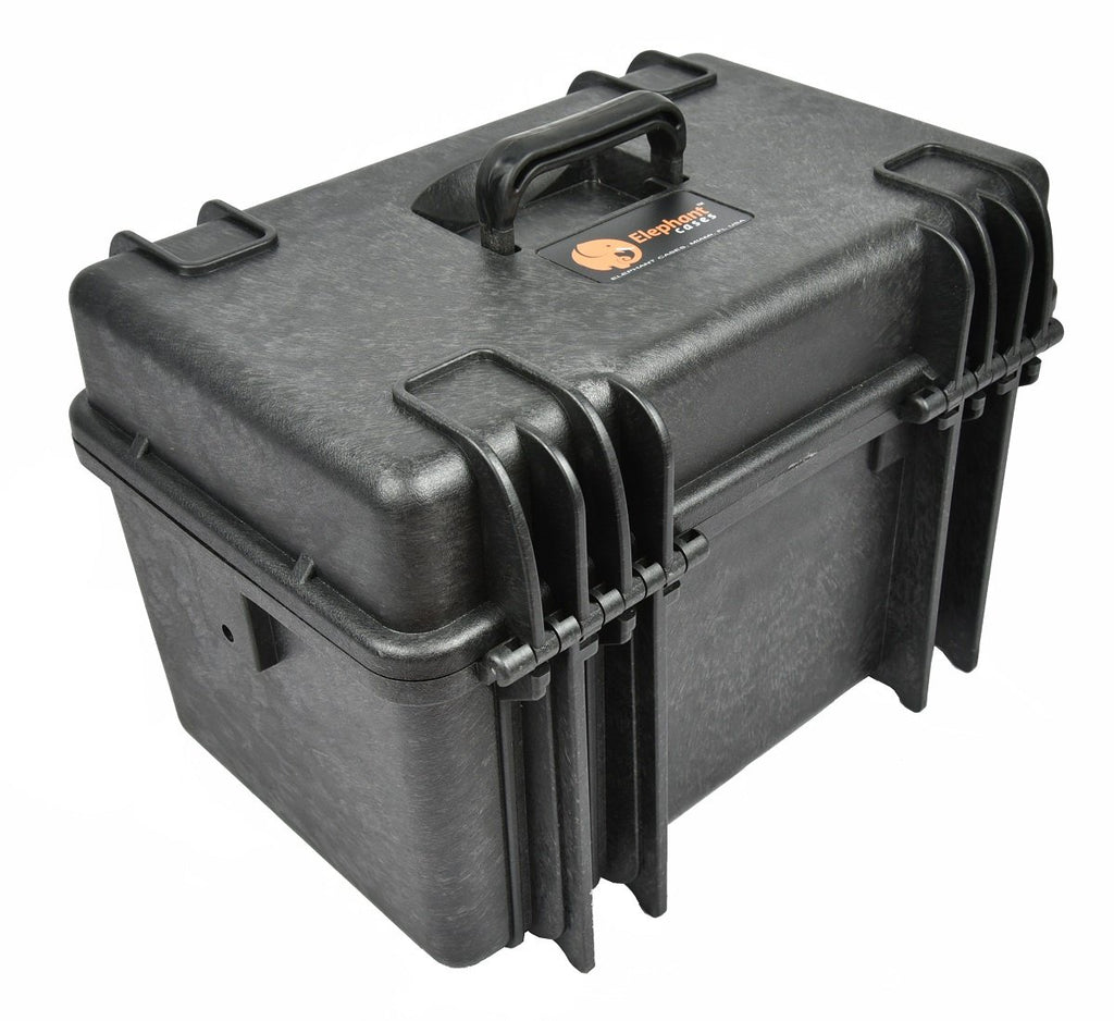Waterproof Large Top Load Case E214T Hard Plastic Case, Waterproof IP67, Dust-Proof, Airtight, Crush-Proof for Audio/Video, Camera Lens, and Industrial Equipment.
