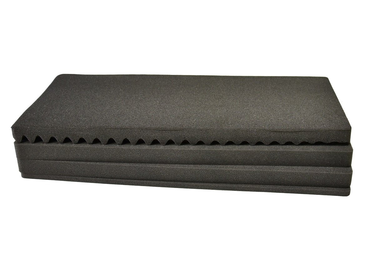 31" Rifle Case Waterproof hard case Elephant Elite EL3105 With Pre-Cubed Foam for short gun and rifles with Magazines and Accessories, Watertight Hard Plastic case