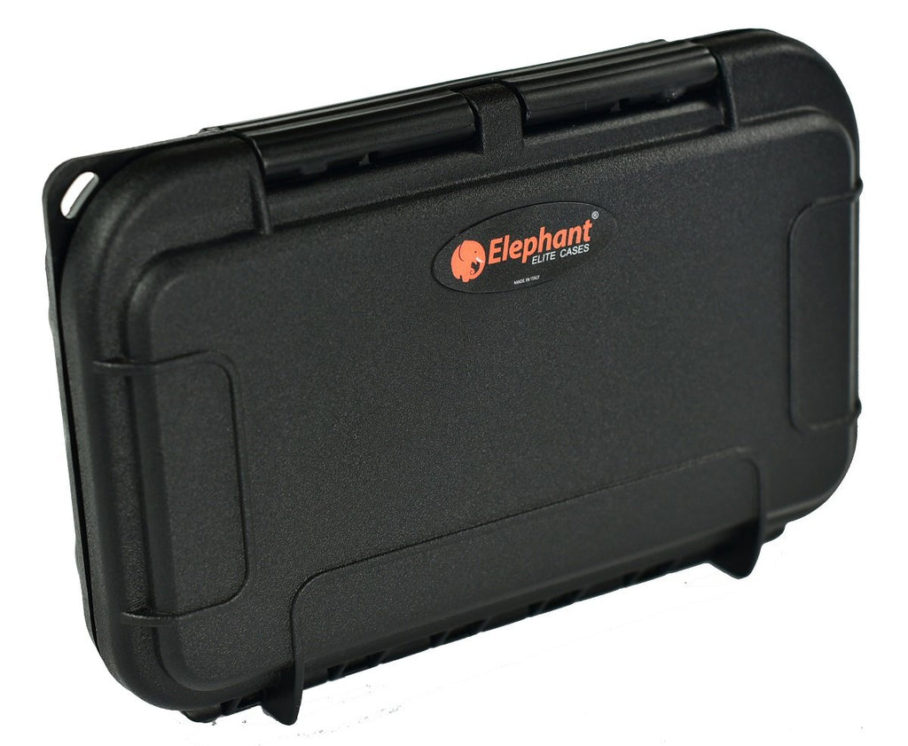 Elephant Cases CF XQD Card Holder Case ELCF-18BB Black on Black Waterproof IP67, Dust-Proof, Fits 18 CF or XQD and 4 SD Cards