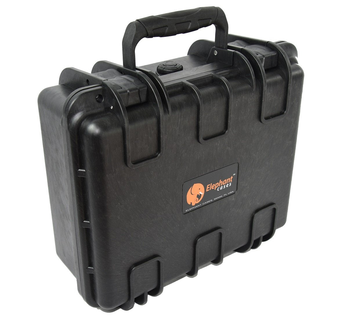 Elephant E160 Waterproof Case with Foam for Mirrorles Camera Small SLR, Professional Studio and Dj Headphone, Video and Gopro, Guns, Test and Metering Equipment Hard Plastic Case