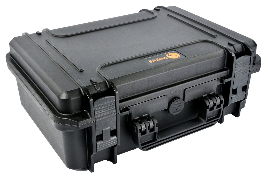 Elephant EL5G 5 Guns Pistol Hard Case Waterproof dust-Proof TSA Approved Multiple Gun case (Black)