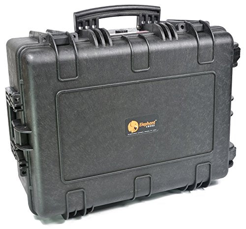 Elephant E310 Large Professional Camera, Video Equipment Hard and Drone Waterproof Case with Wheels and Telescopic Handle