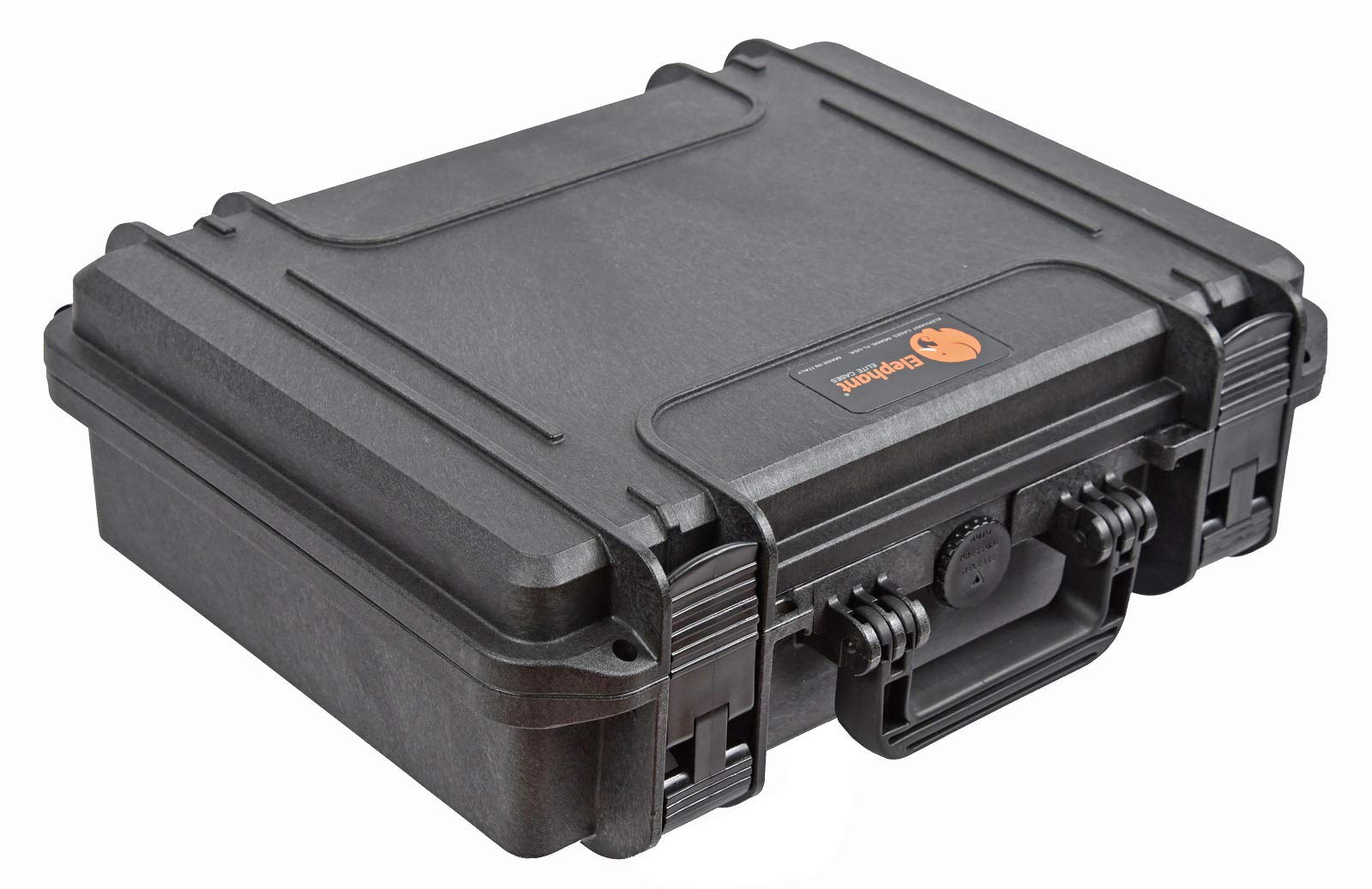 Elephant Elite EL1404 Waterproof Hard Case for Gun, Pistols, Camera Equipment, Electronics, Drone, Tool (No Foam)