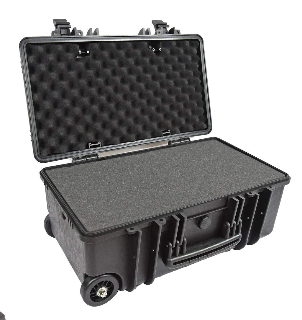 Elephant E300 Professional Camera and Video Equipment Hard Waterproof Case with Wheels and Telescopic Handle Carry On