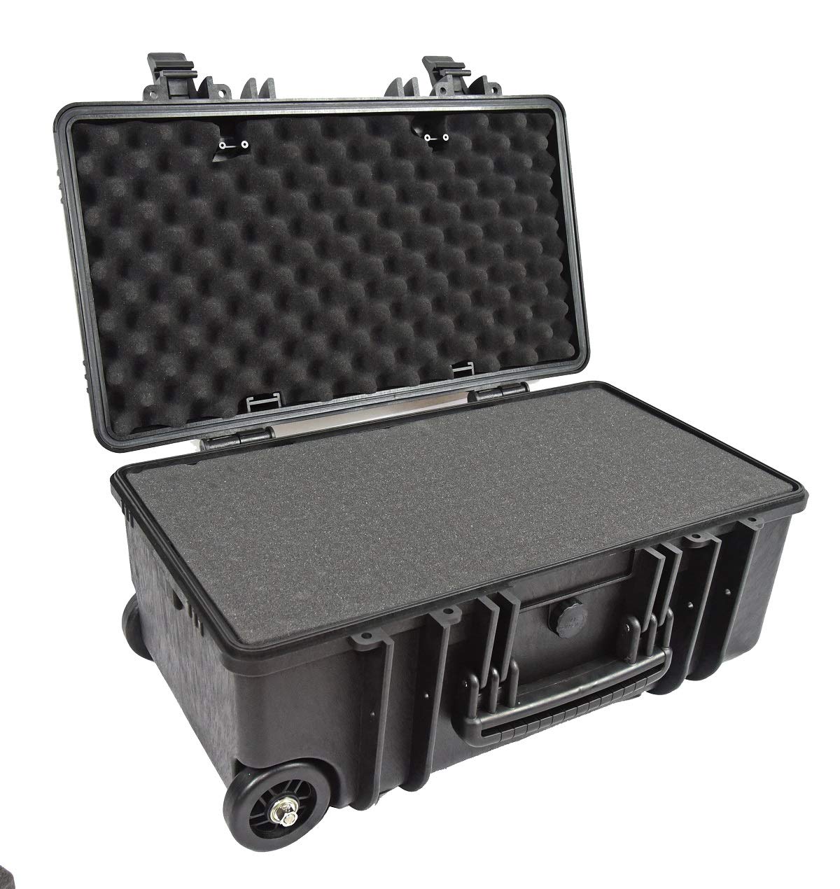 Elephant E300 Professional Camera and Video Equipment Hard Waterproof Case with Wheels and Telescopic Handle Carry On