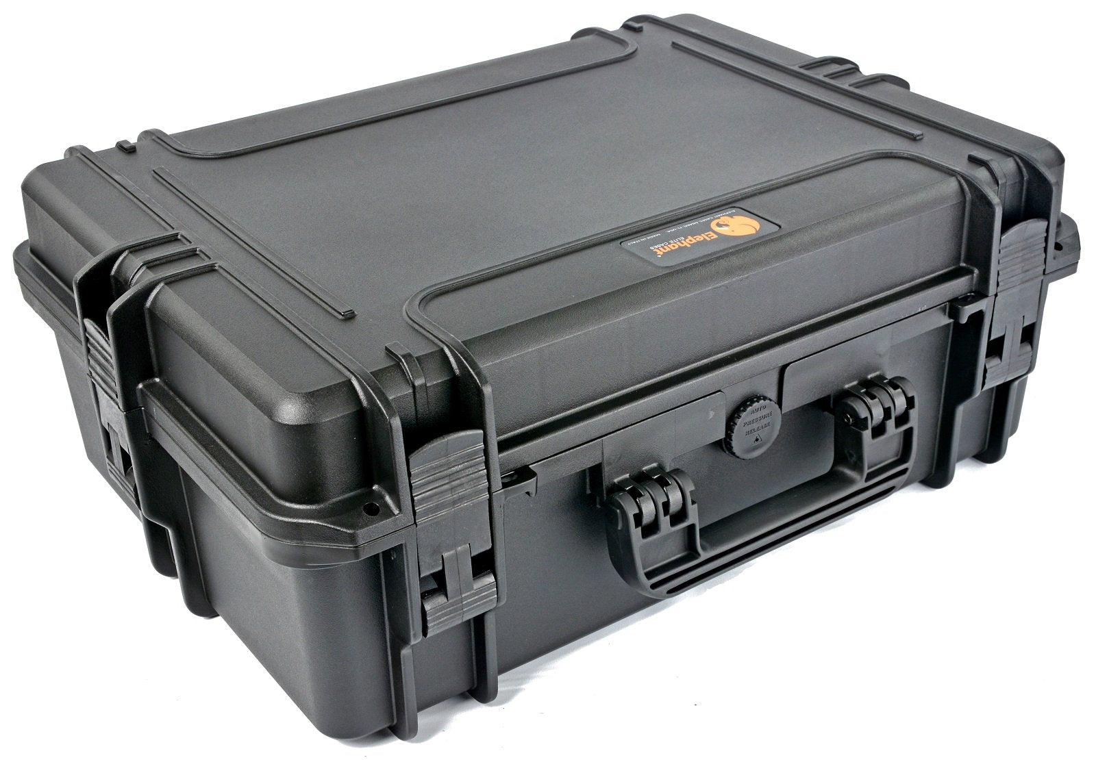 Elephant Elite EL1907 Case with Foam for Large D-SLR Cameras with Lenses, Audio and Video Equipment, Guns, Waterproof Hard Plastic Case