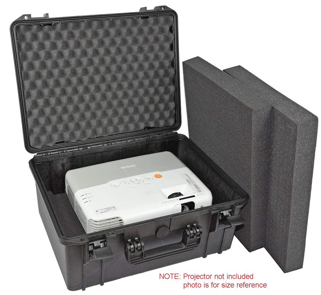 Waterproof Hard Plastic Case 19" x 16" x9" with Pre-Cubed Foam Lightweight, Dust Proof , Ip67 Elephant EL1808