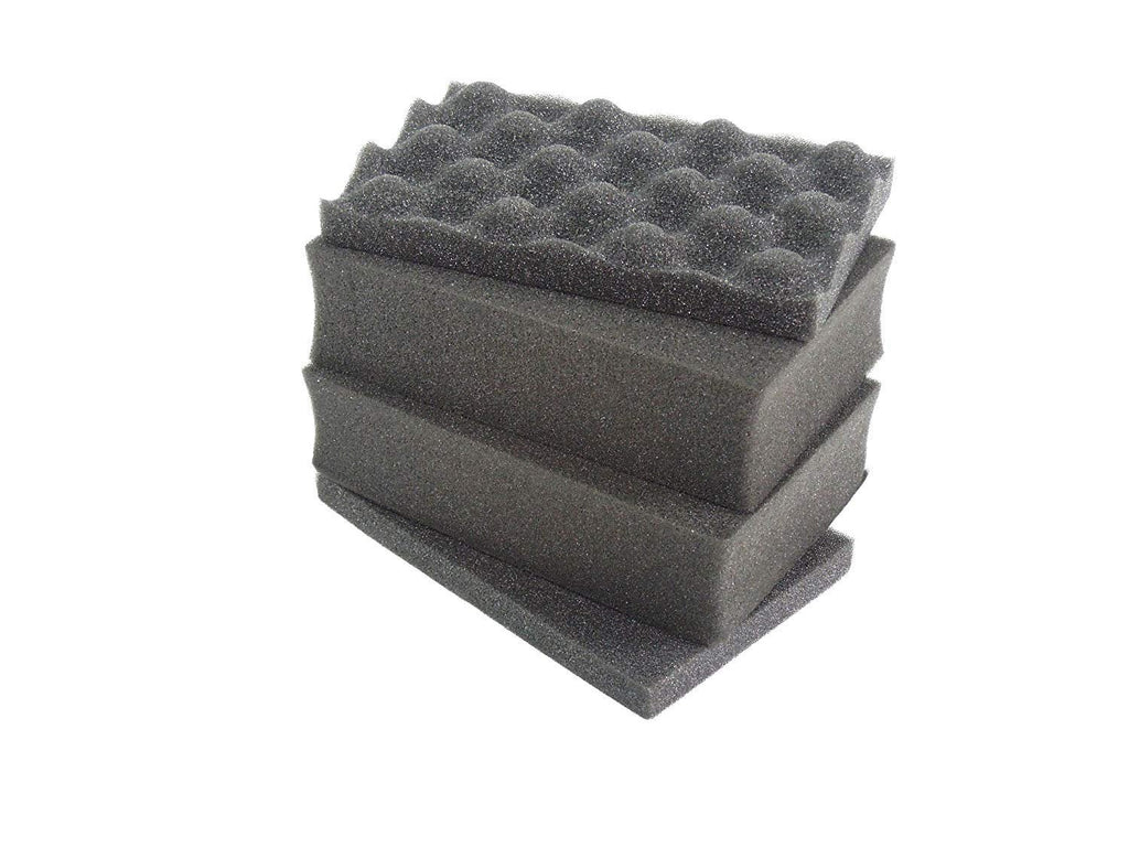 Elephant E100 Case with Foam for Camera, Video, Guns, Test and Metering Equipment Waterproof Hard Plastic Case
