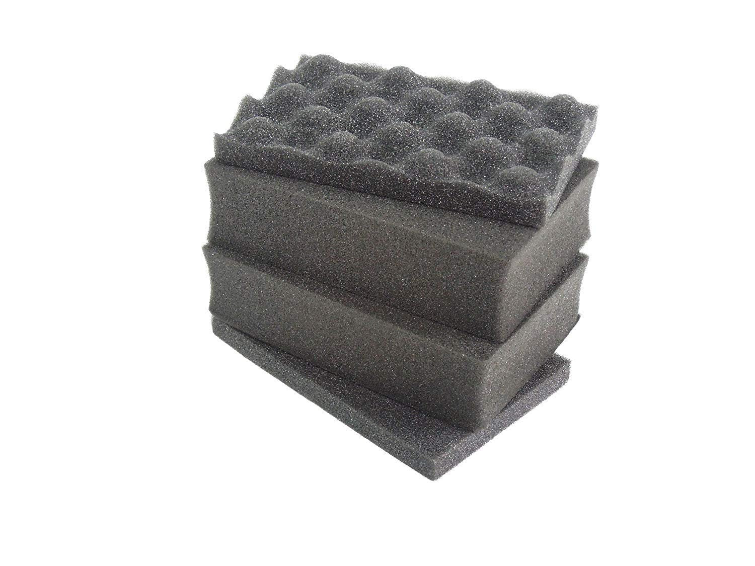 Elephant E100 Case with Foam for Camera, Video, Guns, Test and Metering Equipment Waterproof Hard Plastic Case