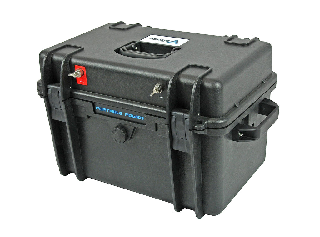Trolling Motor Waterproof Battery Box for Group 24-27-31 Batteries and 12V 100AH Lithium, for Boating,Camping, Solar, Trailer and Much More.