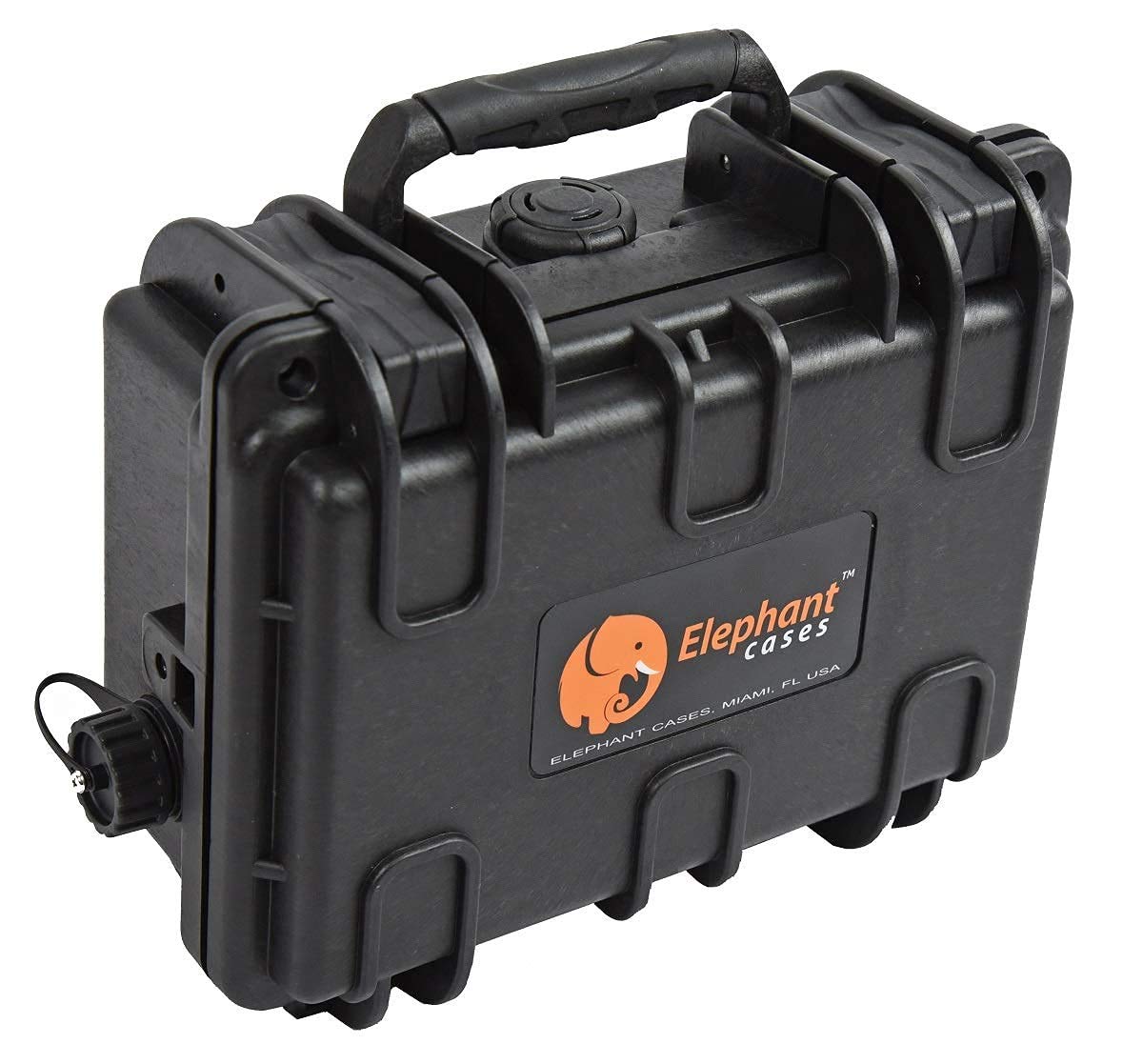 Elephant B095S2 Kayak Battery Box Waterproof Battery Enclosure for Powering GPS, Fish Finders, Led Lights, Aerator Pump (2 Pin Single)