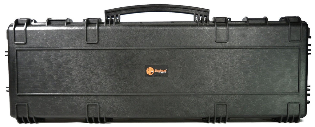 Waterproof Rifle Case 44" Hard Case Elephant E400 with Pre-Cubed Foam and Wheels for Hunting Long Rifle Shootgun with Magazines, Accessories or Handgun, Watertight Hard Plastic case