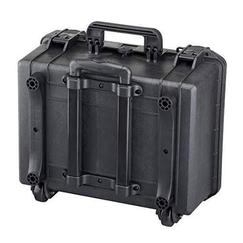 Waterproof Hard Case 19" x 16" x 10" with Pre-Cubed Foam, Wheels and Telescopic Handle, Lightweight, Dust Proof Elephant EL1808W
