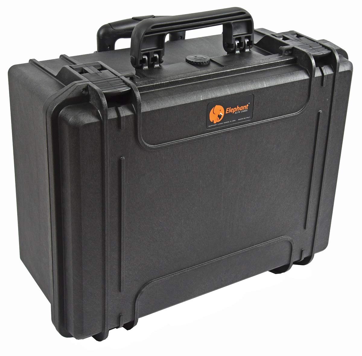Waterproof Hard Case 19" x 16" x 10" with Pre-Cubed Foam, Wheels and Telescopic Handle, Lightweight, Dust Proof Elephant EL1808W