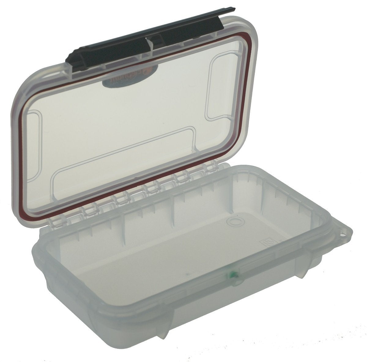 Elephant Cases Small Clear Dry Case Waterproof Tackle Box EL006C Utility Case Built in Pressure Equalization Valve