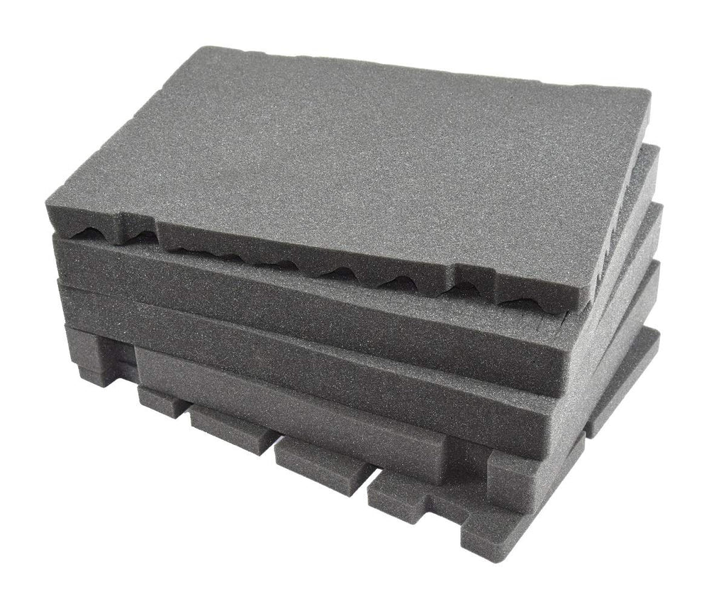 Waterproof Hard Plastic Case 19" x 16" x9" with Pre-Cubed Foam Lightweight, Dust Proof , Ip67 Elephant EL1808