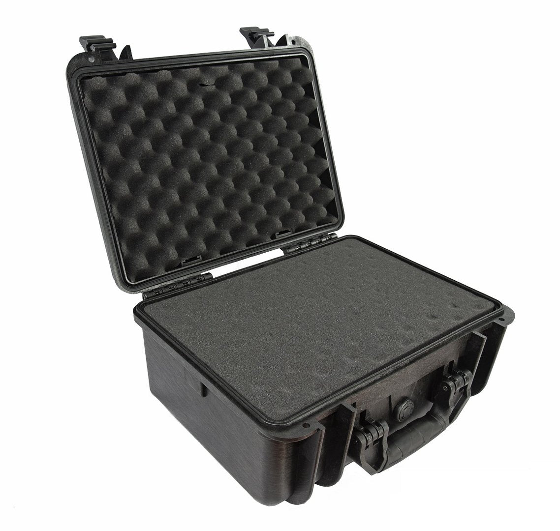 Elephant E210 Case with Foam for Camera, Video, Guns, Test and Metering Equipment Waterproof Hard Plastic Case