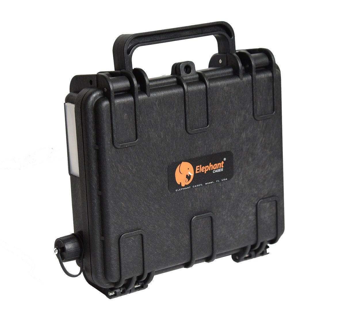 Elephant B20-Li Compact Custom Made Kayak Battery Box Enclosure for Li-ion Portable Battery Packs up to 20aH, Boat Waterproof Battery Case for Powering GPS, Fish Finders, Led Lights, Aerator Pump +