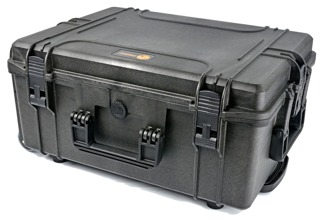 Elephant Elite EL2109W Professional Camera and Video Equipment Hard Waterproof Case with Wheels and Telescopic Handle SLR Video Metering