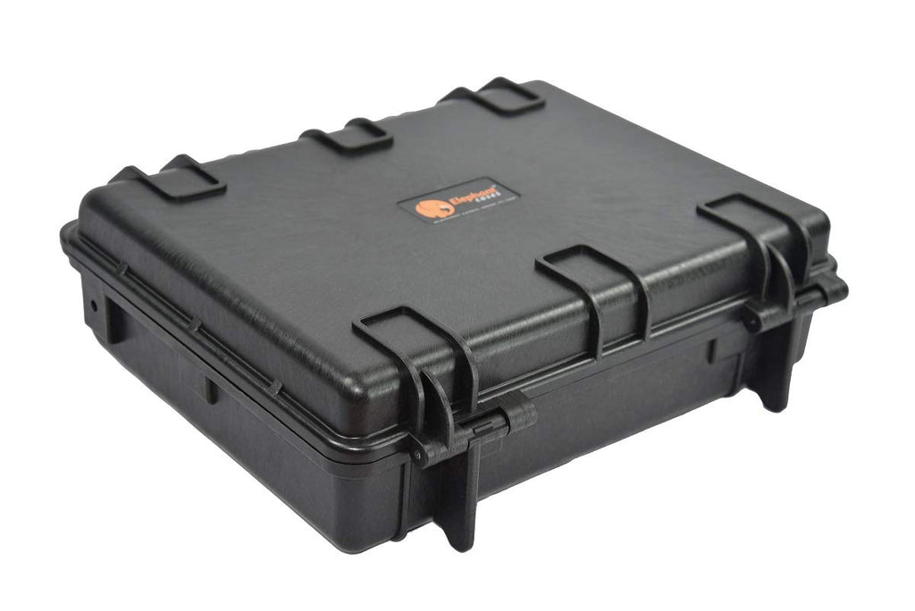 Elephant E220 Case with Foam for Camera, Video, Guns, Test and Metering Equipment Waterproof Hard Plastic Case