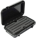 Waterproof Micro SD Memory Card Case ELMSD-52BB Black on Blacl Micro SD Hard Case with Custom Foam for 52 Micro SD Cards Storage Protector Case Pouch