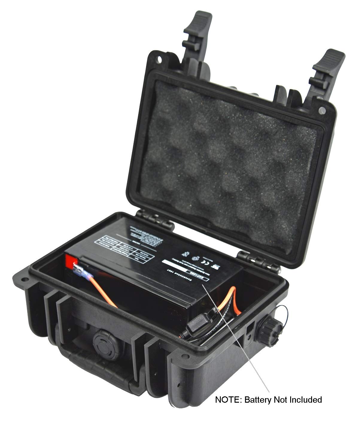 Voltage® Trail Camera Waterproof External Battery Box with Wildlife Camera Cable DC Connector