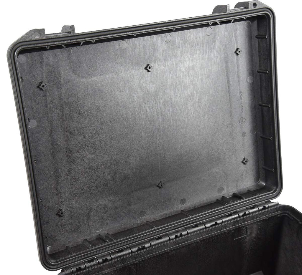 Waterproof Hard Case 19" x 16" x 10" with Pre-Cubed Foam, Wheels and Telescopic Handle, Lightweight, Dust Proof Elephant EL1808W