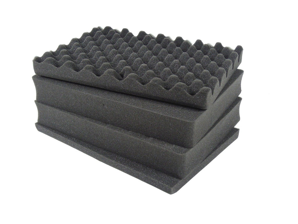 Elephant E210 Case with Foam for Camera, Video, Guns, Test and Metering Equipment Waterproof Hard Plastic Case