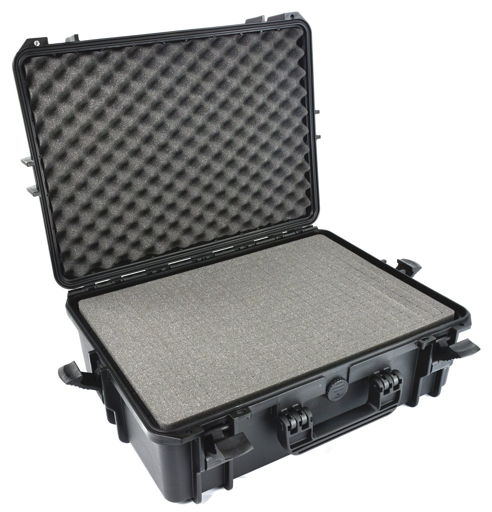 Elephant Elite EL1907 Case with Foam for Large D-SLR Cameras with Lenses, Audio and Video Equipment, Guns, Waterproof Hard Plastic Case