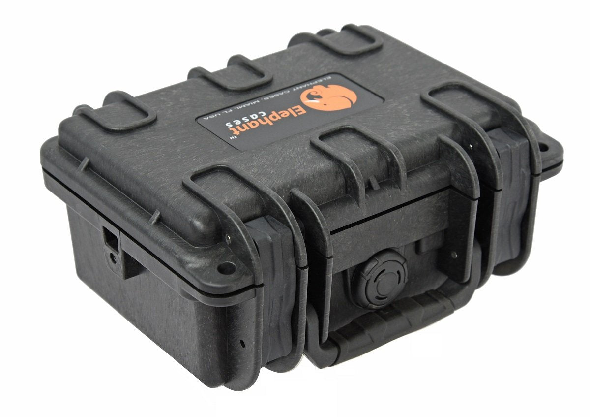 Elephant Concealed Carry/Small Handgun Hard Case E095 for Ruger LCP Bodyguard 380 2 Lc9 Taurus Pt738 Pt709 Sccy Cpx-2 Keltec and Any Gun Under 6-3/4" Length or Smaller
