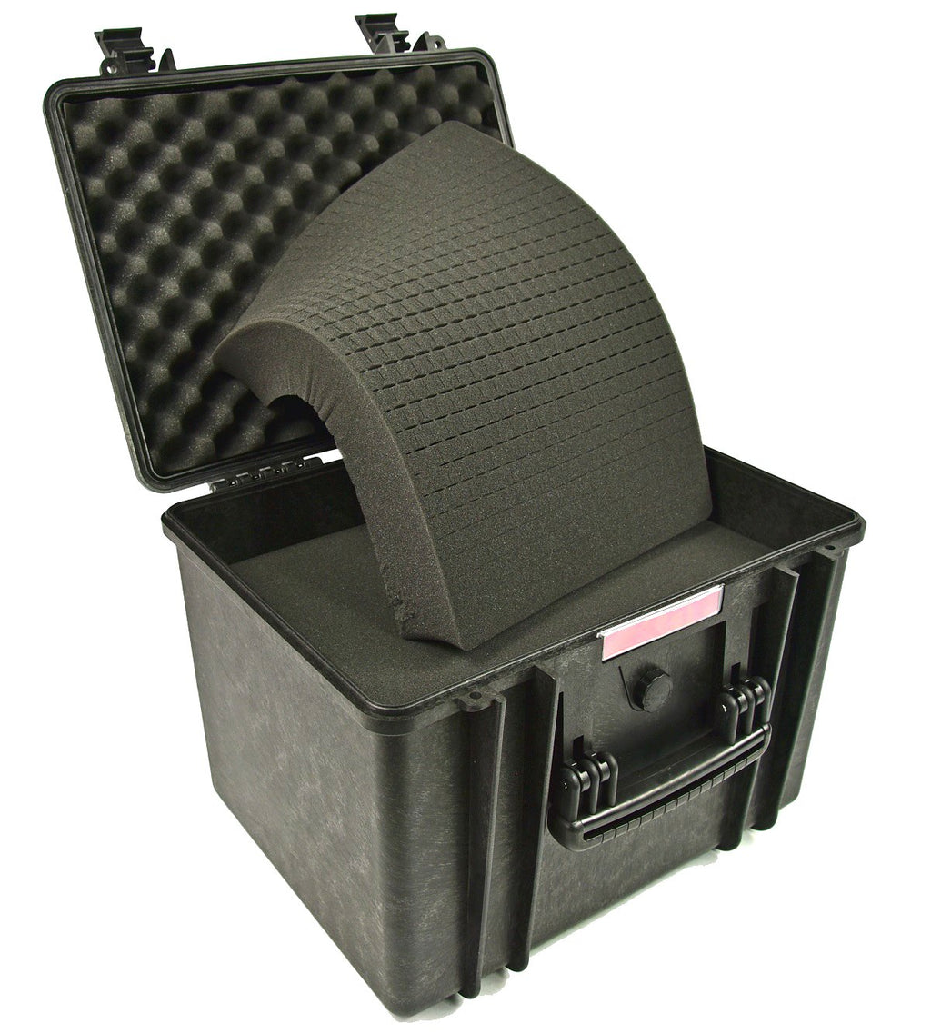 Waterproof Tall Case E218 Hard Plastic Case, Waterproof IP67, Dust-Proof, Airtight, Crush-Proof for Audio/Video, Photo, Projectors and Industrial Equipment.