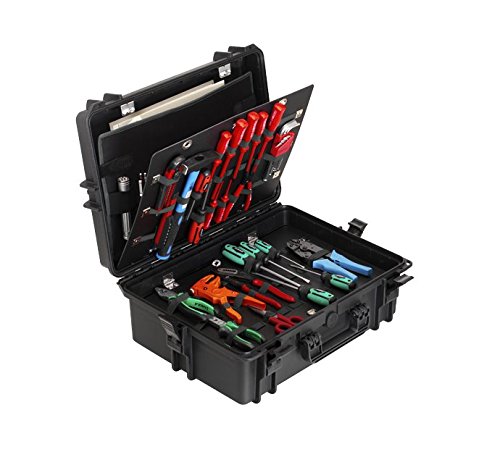 Elephant Elite EL1907TW waterproof Technician tool organizer case with Wheels, briefcase, hard case