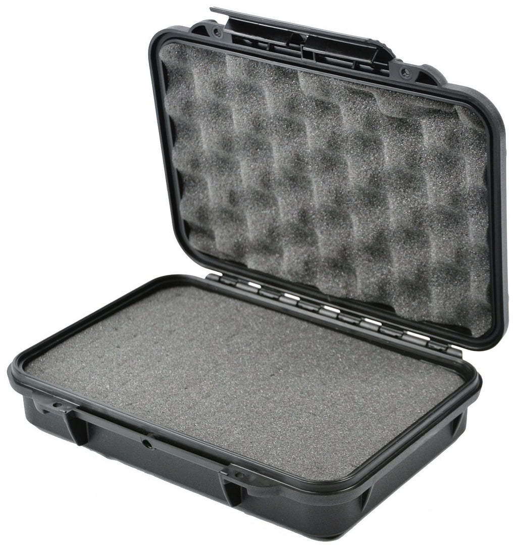 Pistol Case Handgun Hard case Elephant Elite EL008 with Pre-Cubed Foam, Waterproof Concealed Carry