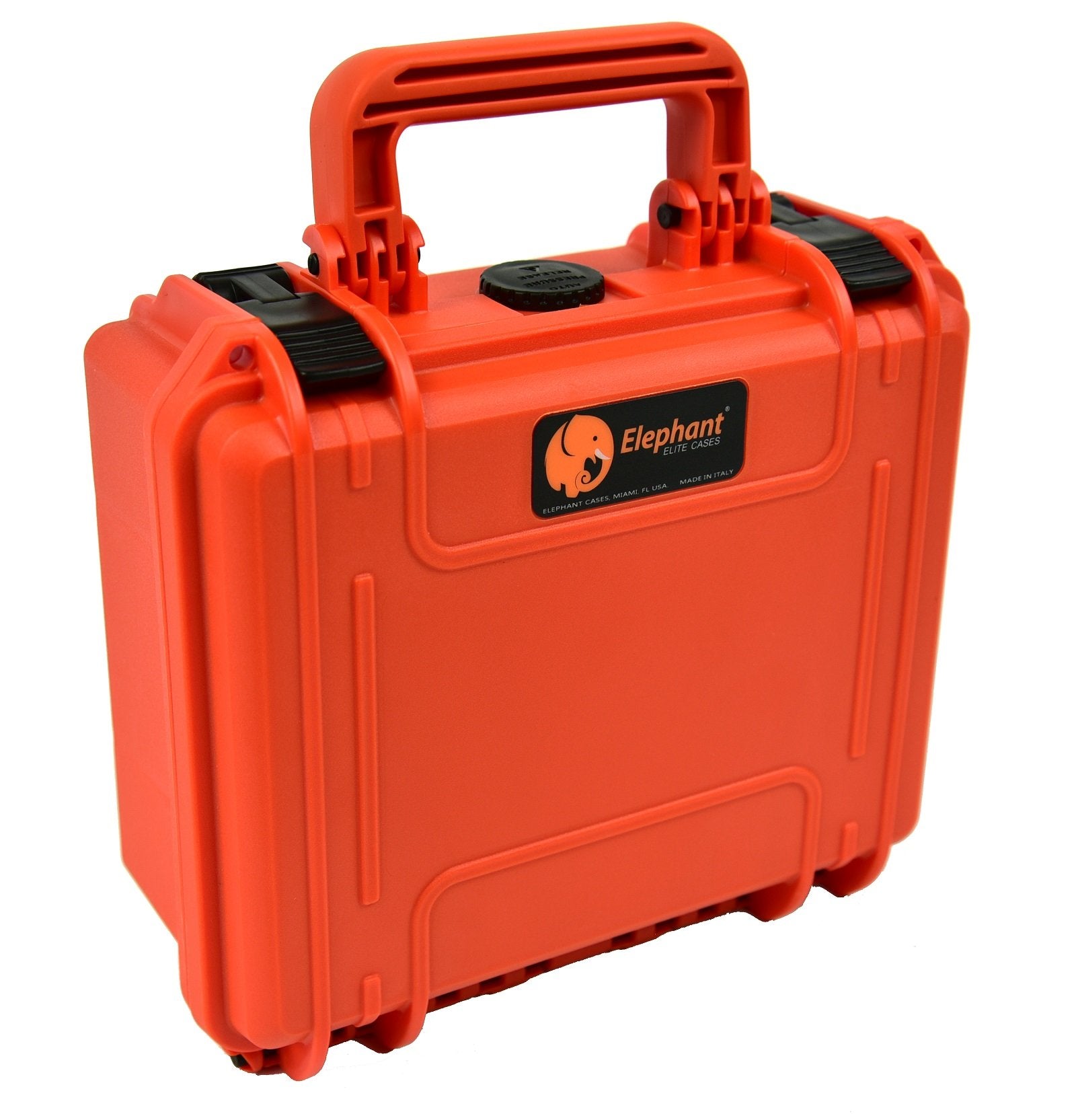 Elephant Elite EL0904gun Orange Handgun Pistol and Revolver Hard Case Great for Small to Medium Gun and Magazine Great for The Shooting Range, Safe Storage or Travel Fits Any Gun of or Under 8" (OL)