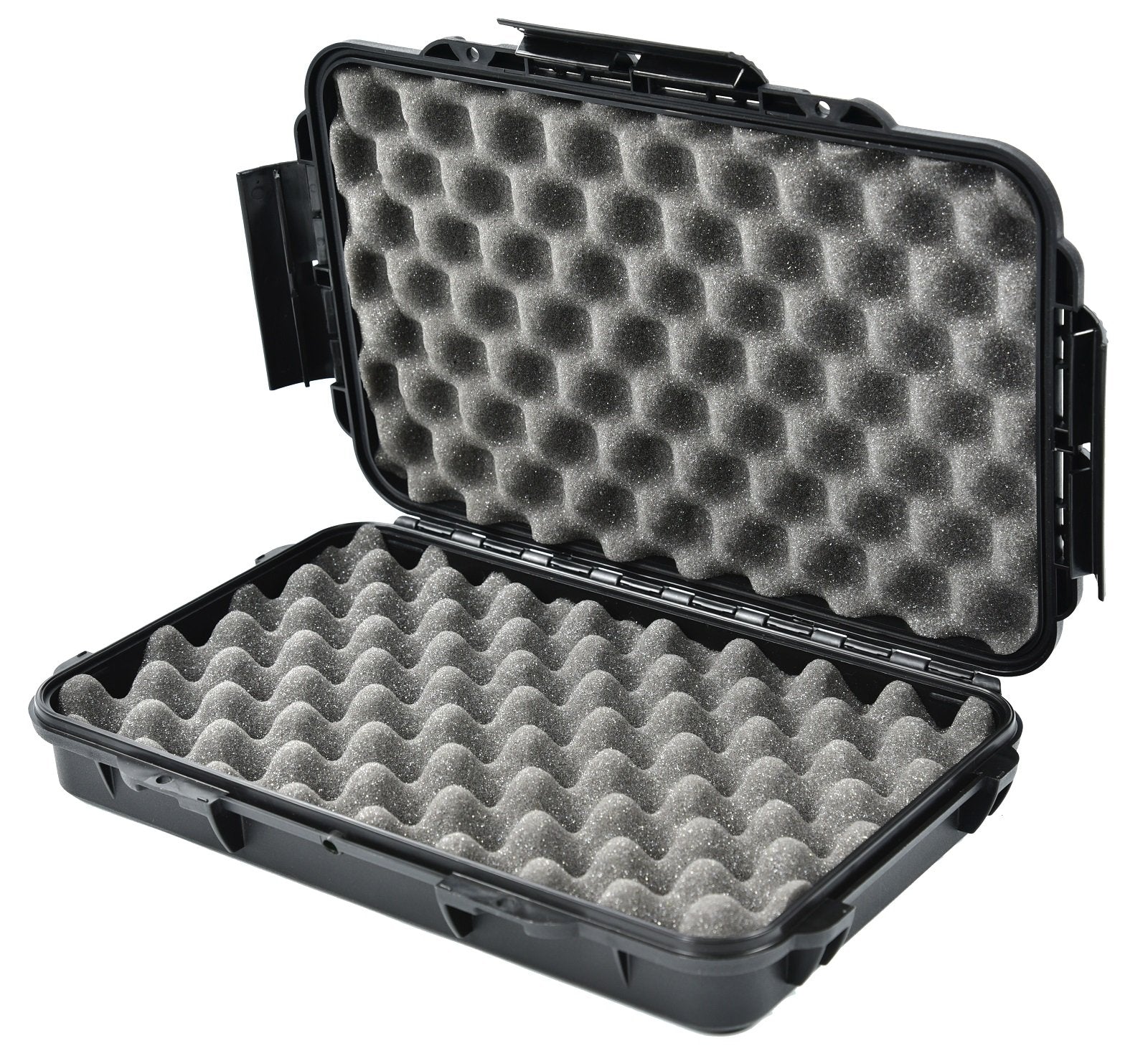 Waterproof Handgun Case Pistol Gun Case with Convoluted Foam The Elephant Elite EL012 Recommended for Guns 12" Inches or Smaller fits 2 Guns or 1 Gun with Magazine