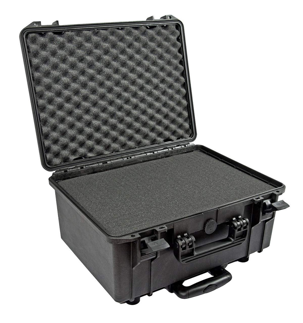 Waterproof Hard Case 19" x 16" x 10" with Pre-Cubed Foam, Wheels and Telescopic Handle, Lightweight, Dust Proof Elephant EL1808W