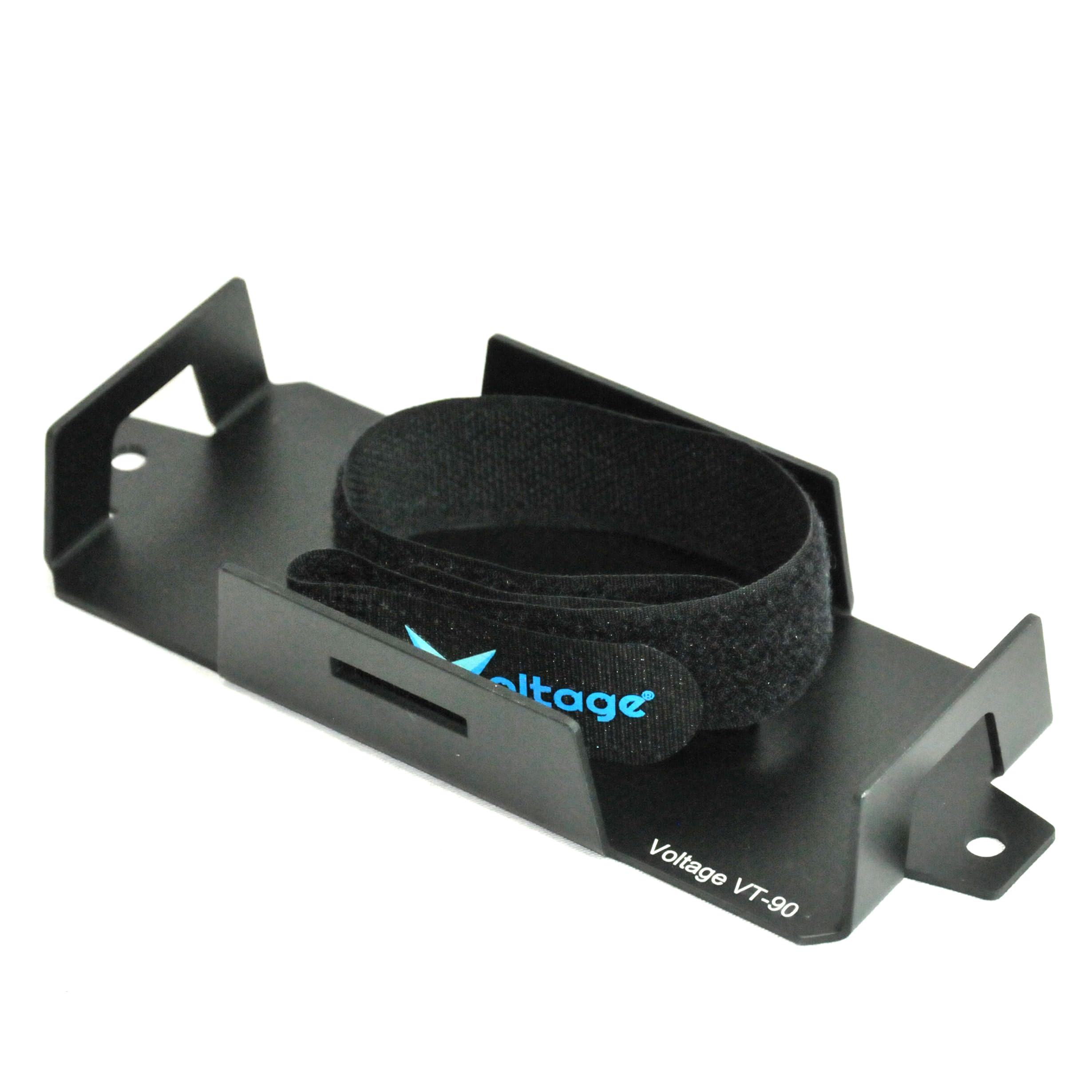 Voltage Small Battery Tray for 12V 10AH, 12V 9AH,12V 8AH, 12V 6AH, 6V 7AH, 6V 12AH, YT7B-BS Batteries and More. Battery Mount with Hold Down Strap VT-90
