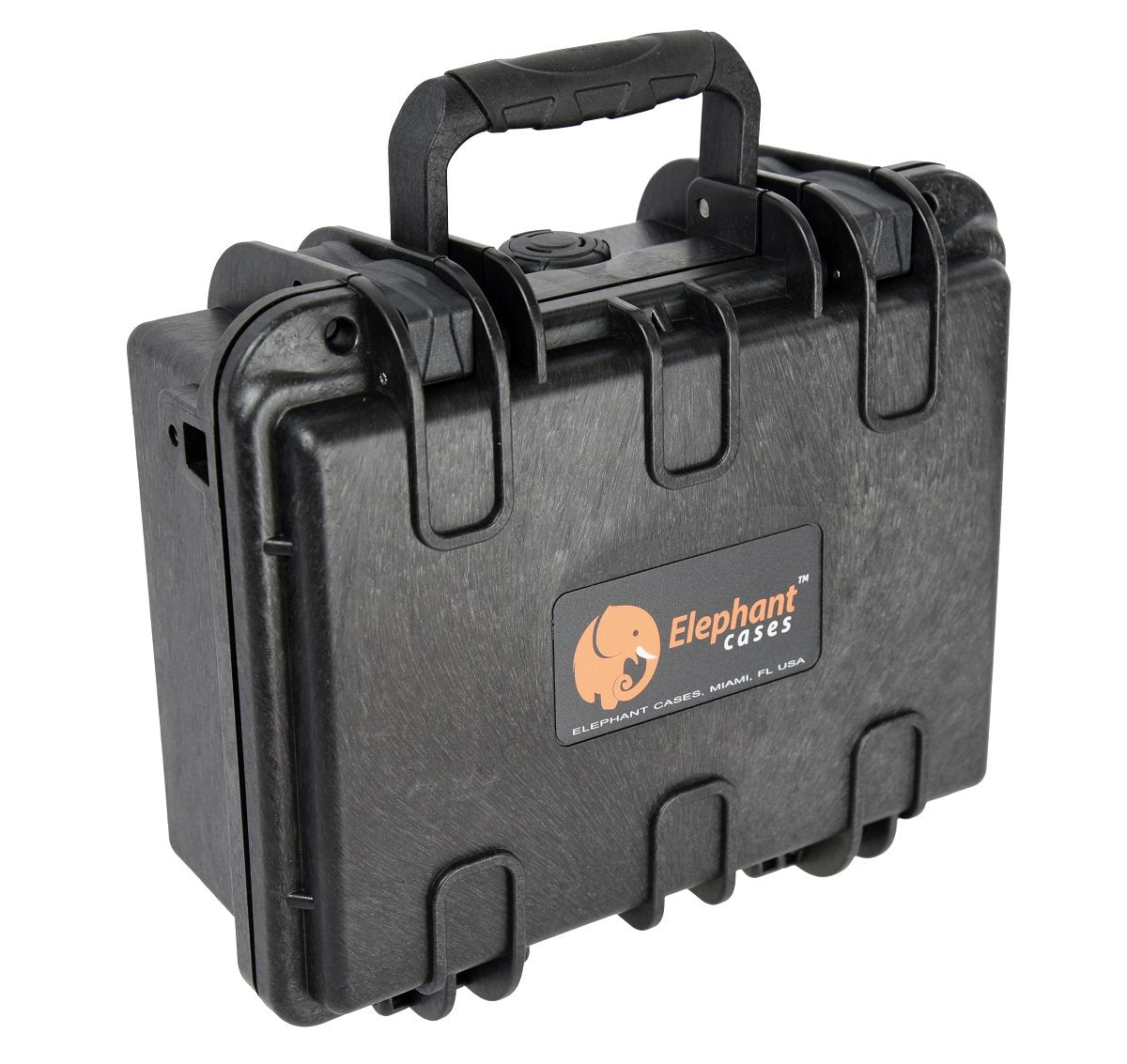 Elephant E120 Handgun Pistol Hard Case for Small to Medium Gun and Magazine Great for The Shooting Range, Safe Storage or Travel Fits Glock, Sig Sauer, Smith & Wesson M&p Under and More Under 8"