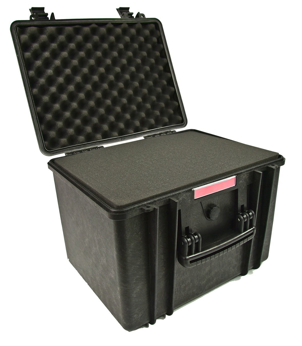 Waterproof Tall Case E218 Hard Plastic Case, Waterproof IP67, Dust-Proof, Airtight, Crush-Proof for Audio/Video, Photo, Projectors and Industrial Equipment.