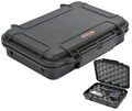 Pistol Case Handgun case Elephant Elite EL008 with Convoluted Foam Waterproof Concealed Carry for Any Gun of 8" Length by 5.25" Height or Smaller.