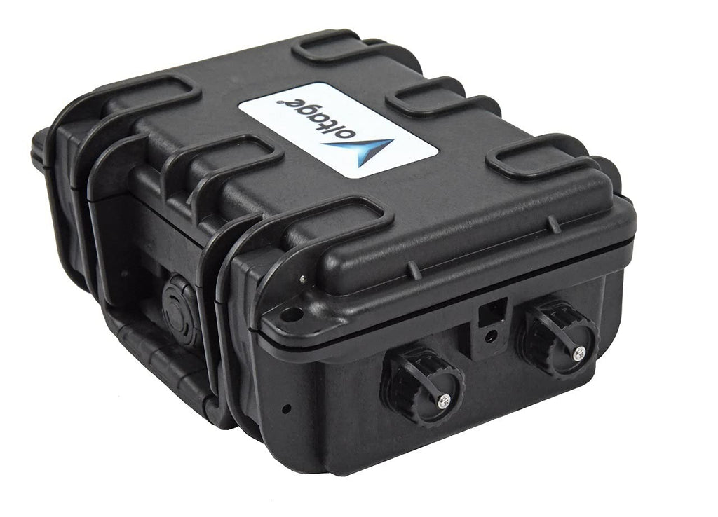 Voltage® V9D2W Trail Camera Waterproof External Battery Box with Wildlife Camera Cable DC Connector