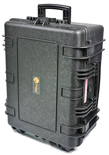 Elephant E310 Large Professional Camera, Video Equipment Hard and Drone Waterproof Case with Wheels and Telescopic Handle