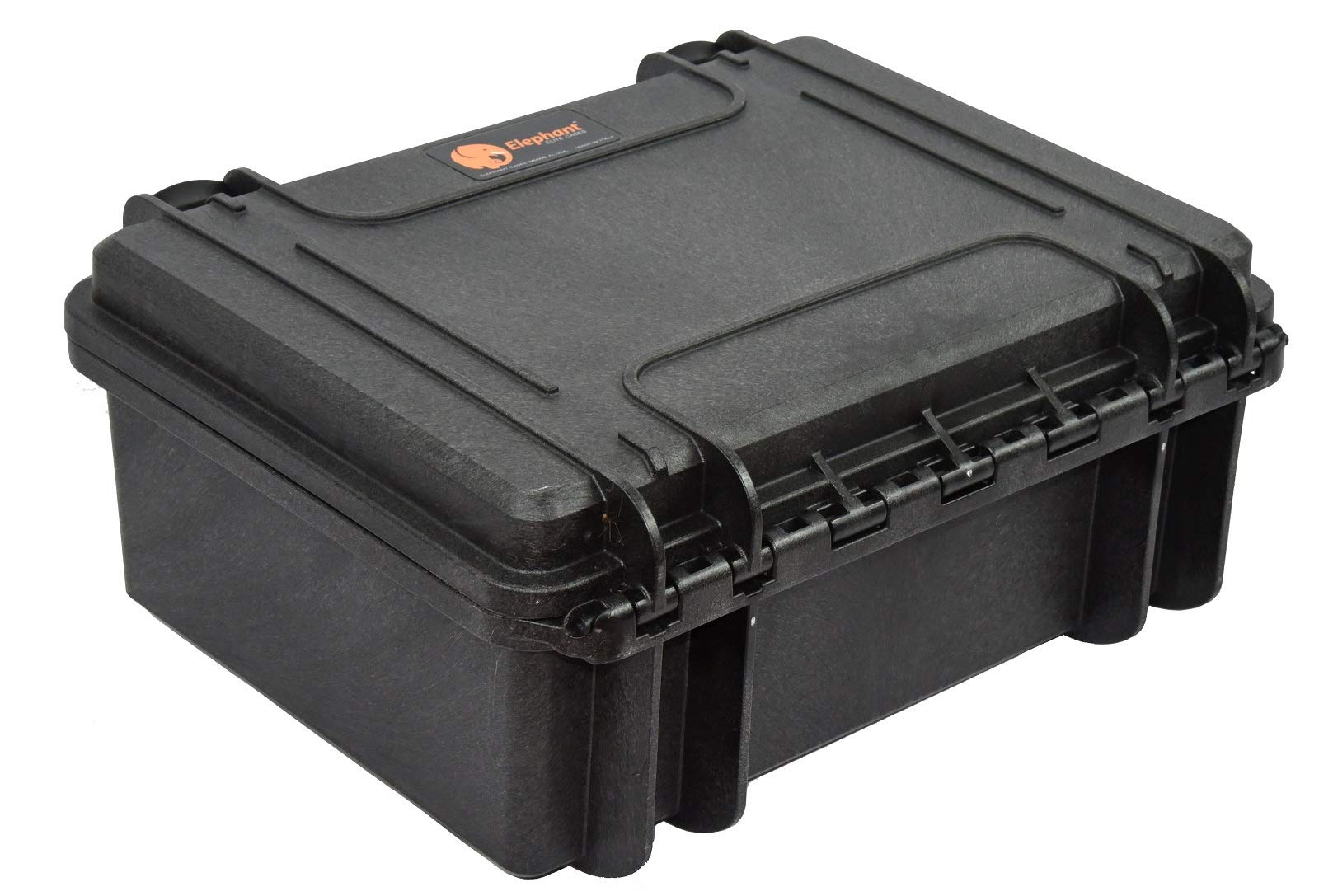 Elephant Elite EL1406 Waterproof Hard Case for D-SLR and Mirror-Less Camera Kits with Lenses,Audio and Video Equipment, Guns,Hard Plastic Case